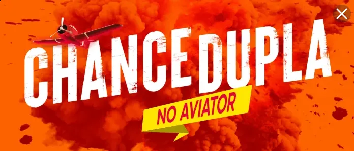 Chance dupla no Aviator