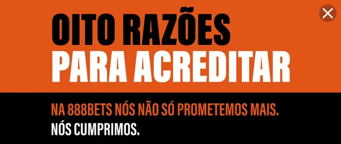 Oito razões para acreditar — nós cumprimos