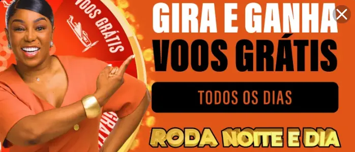 Gira + ganha todos os dias — Roda Noite e Dia
