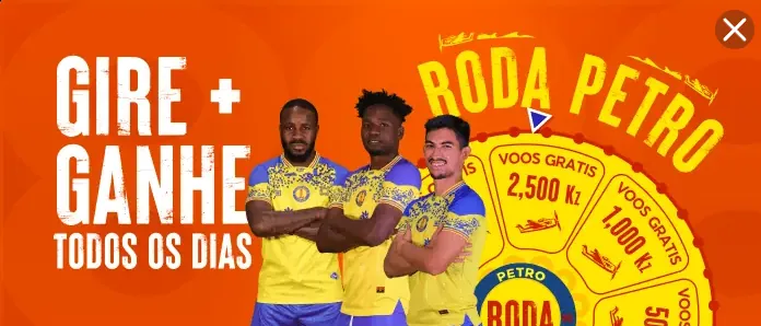 Gira + ganha todos os dias — Roda Petro